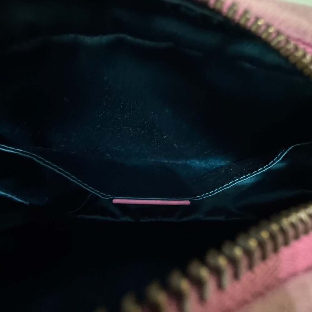 Gucci Velvet Marquise Crystal Mini GG Marmont Shoulder Bag - Picture 5 of 16